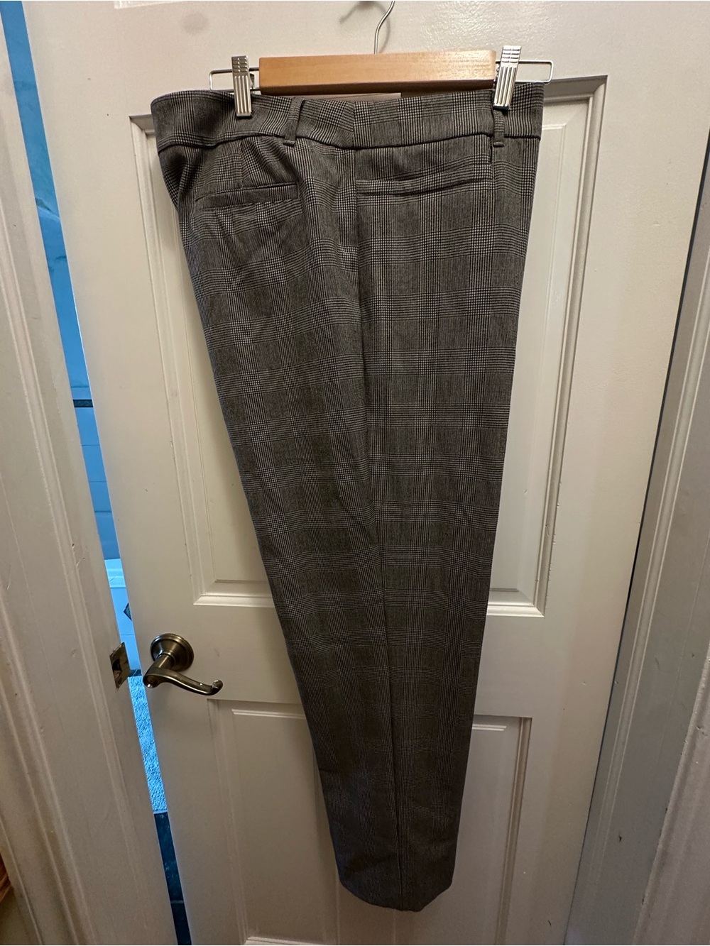 Talbots Gray Plaid Women's Dress Trousers